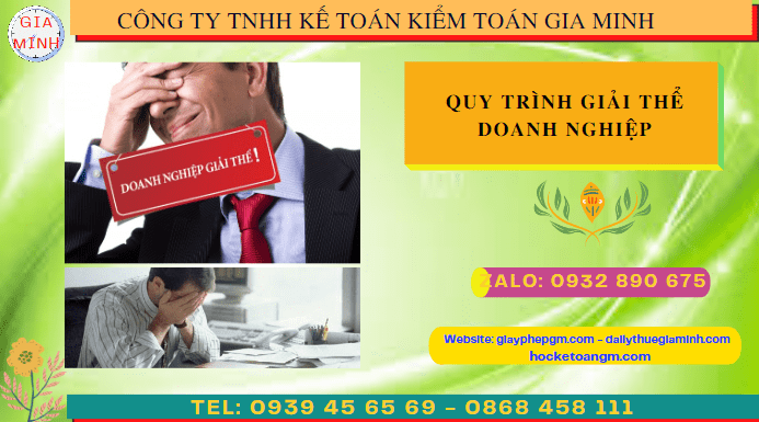 Quy trình thực hiện giải thể doanh nghiệp tại Thái Bình