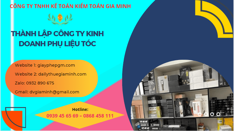 THÀNH LẬP CÔNG TY KINH DOANH PHỤ LIỆU TÓC TẠI HUẾ 4 Thành lập doanh nghiệp kinh doanh phụ liệu tóc tại Huế