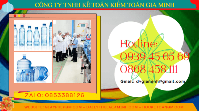 Công bố hợp quy nước uống đóng chai 4 Thủ tục công bố hợp quy nước uống đóng chai