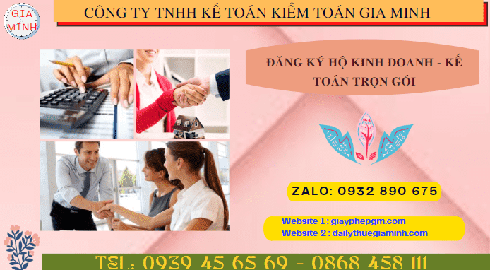 ĐĂNG KÝ HỘ KINH DOANH BẮC KẠN - KẾ TOÁN TRỌN GÓI BẮC KẠN 6 Thủ tục đăng ký kinh doanh hộ kinh doanh tại Bắc Kạn