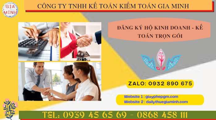 Dịch vụ Đăng ký hộ kinh doanh Nam Định – Kế toán trọn gói chuyên nghiệp 6 Thủ tục đăng ký kinh doanh hộ kinh doanh tại Nam Định