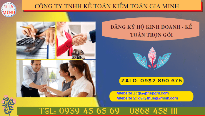 ĐĂNG KÝ HỘ KINH DOANH NGHỆ AN - KẾ TOÁN TRỌN GÓI NGHỆ AN 6 Thủ tục đăng ký kinh doanh hộ kinh doanh tại Nghệ An