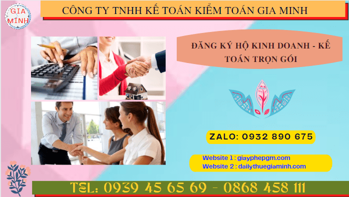 ĐĂNG KÝ HỘ KINH DOANH PHÚ THỌ - KẾ TOÁN TRỌN GÓI PHÚ THỌ 6 Thủ tục đăng ký kinh doanh hộ kinh doanh tại Phú Thọ