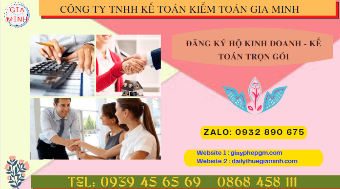 ĐĂNG KÝ HỘ KINH DOANH QUẢNG NAM - KẾ TOÁN TRỌN GÓI QUẢNG NAM 6 Thủ tục đăng ký kinh doanh hộ kinh doanh tại Quảng Nam