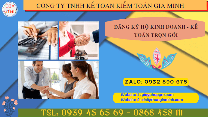 ĐĂNG KÝ HỘ KINH DOANH TÂY NINH - KẾ TOÁN TRỌN GÓI TÂY NINH 6 Thủ tục đăng ký kinh doanh hộ kinh doanh tại Tây Ninh