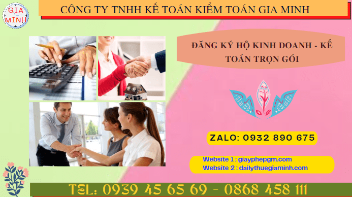 ĐĂNG KÝ HỘ KINH DOANH THÁI BÌNH – KẾ TOÁN TRỌN GÓI THÁI BÌNH 6 Thủ tục đăng ký kinh doanh hộ kinh doanh tại Thái Bình
