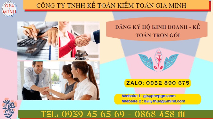 Đăng ký hộ kinh doanh thành phố Cần Thơ Kế toán trọn gói thành phố Cần Thơ 6 Thủ tục đăng ký kinh doanh hộ kinh doanh tại Thành Phố Cần Thơ