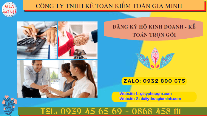 ĐĂNG KÝ HỘ KINH DOANH THỪA THIÊN HUẾ - KẾ TOÁN TRỌN GÓI THỪA THIÊN HUẾ 6 Thủ tục đăng ký kinh doanh hộ kinh doanh tại Thừa Thiên Huế