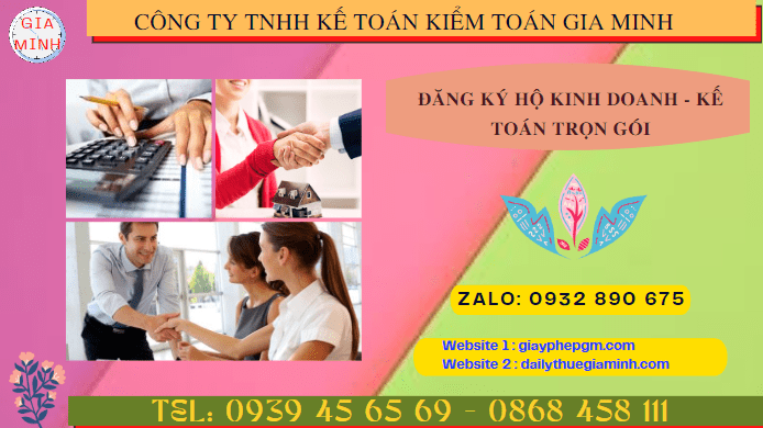 ĐĂNG KÝ HỘ KINH DOANH TT HUẾ - KẾ TOÁN TRỌN GÓI THỪA THIÊN HUẾ 6 Thủ tục đăng ký kinh doanh hộ kinh doanh tại TT Huế