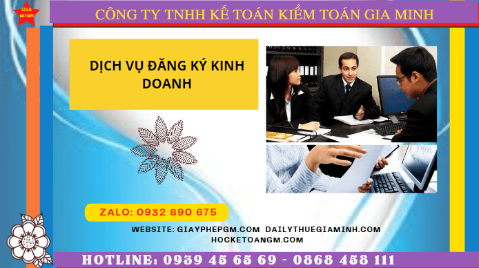 Thủ tục đăng ký kinh doanh tại Bạc Liêu
