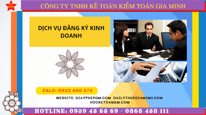 Thủ tục đăng ký kinh doanh tại Bình Định