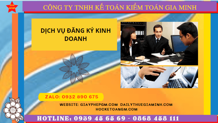 Thủ tục đăng ký kinh doanh tại Đồng Tháp