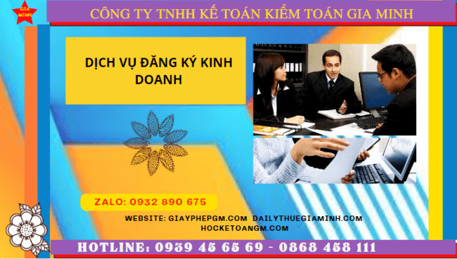 Thủ tục đăng ký kinh doanh tại Thành Phố Cần Thơ