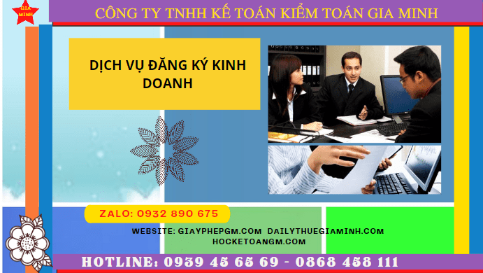 DỊCH VỤ ĐĂNG KÝ KINH DOANH TẠI TT HUẾ 4 Thủ tục đăng ký kinh doanh tại TT Huế
