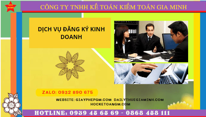 Thủ tục đăng ký kinh doanh tại Vĩnh Long