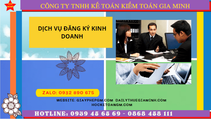 Thủ tục đăng ký kinh doanh tại Vĩnh Phúc
