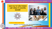 Dịch vụ tư vấn thành lập công ty chuyên nghiệp tại Lai Châu
