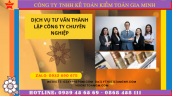 Dịch vụ tư vấn thành lập công ty chuyên nghiệp tại Sơn La