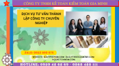 Dịch vụ tư vấn thành lập công ty chuyên nghiệp tại TP Hải Phòng