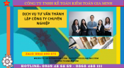 Thủ tục thành lập công ty tại TP Hồ Chí Minh