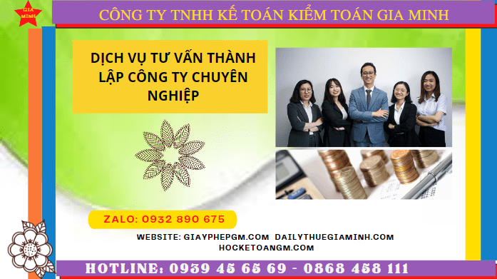 Thủ tục thành lập công ty tại Trà Vinh