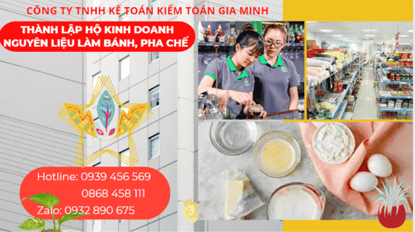 Thành lập hộ kinh doanh nguyên liệu làm bánh, pha chế tại đắk nông 4 Kinh nghiệm thành lập hộ kinh doanh nguyên liệu làm bánh, pha chế tại Đắk Nông