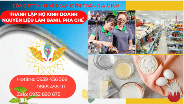 THÀNH LẬP HỘ KINH DOANH NGUYÊN LIỆU LÀM BÁNH, PHA CHẾ TẠI KON TUM 4 Kinh nghiệm thành lập hộ kinh doanh nguyên liệu làm bánh, pha chế tại Kon Tum