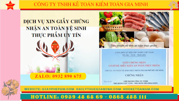 DỊCH VỤ XIN GIẤY CHỨNG NHẬN AN TOÀN VỆ SINH THỰC PHẨM UY TÍN TẠI HÀ NAM 8 Điều kiện để cấp giấy chứng nhận an toàn vệ sinh thực phẩm tại Hà Nam