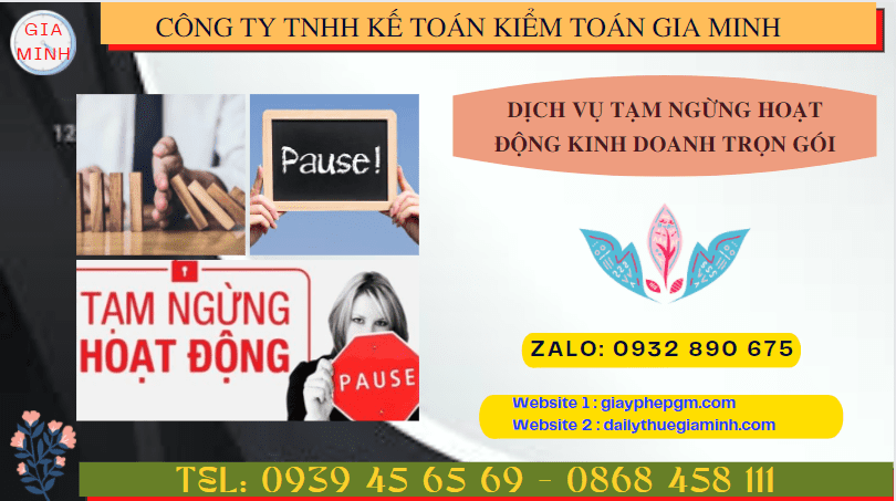 Thủ tục tạm ngừng hoạt động kinh doanh công ty tại Khánh Hòa