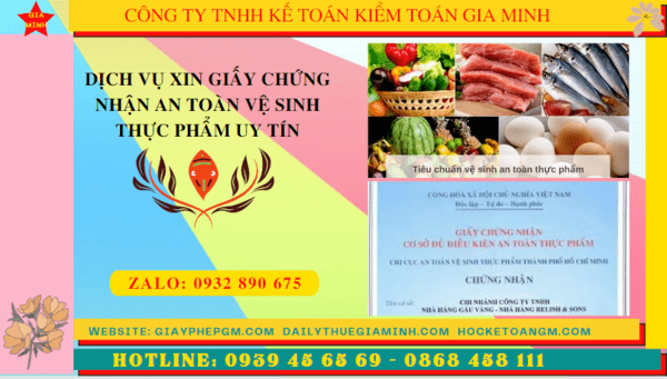 Điều kiện để cấp giấy chứng nhận an toàn vệ sinh thực phẩm tại Cao Bằng