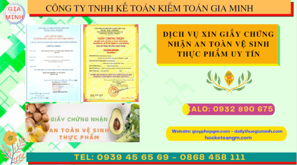 DỊCH VỤ XIN GIẤY CHỨNG NHẬN AN TOÀN VỆ SINH THỰC PHẨM UY TÍN TẠI HẢI DƯƠNG 14 Hồ sơ xin cấp giấy chứng nhận an toàn vệ sinh thực phẩm tại Hải Dương