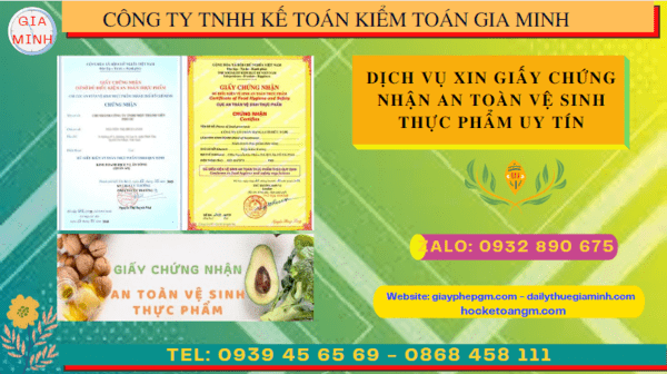 DỊCH VỤ XIN GIẤY CHỨNG NHẬN AN TOÀN VỆ SINH THỰC PHẨM UY TÍN TẠI NAM ĐỊNH 14 Hồ sơ xin cấp giấy chứng nhận an toàn vệ sinh thực phẩm tại Nam Định