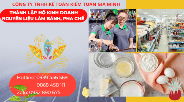 Thành lập hộ kinh doanh nguyên liệu làm bánh, pha chế tại phú yên 4 Kinh nghiệm thành lập hộ kinh doanh nguyên liệu làm bánh, pha chế tại Phú Yên