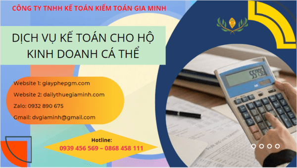 Địa chỉ làm dịch vụ kế toán hộ kinh doanh tại Thành phố Hà Nội
