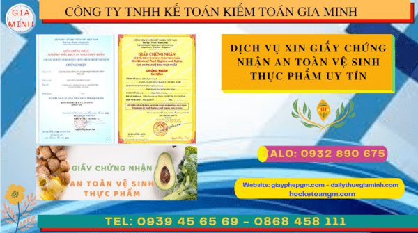 Dịch vụ xin giấy chứng nhận an toàn vệ sinh thực phẩm uy tín tại thái bình 14 Hồ sơ xin cấp giấy chứng nhận an toàn vệ sinh thực phẩm tại Thái Bình