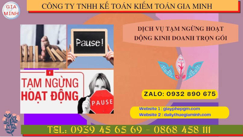 Dịch vụ tạm ngừng hoạt động kinh doanh trọn gói tại Huế 4 Thủ tục tạm ngừng hoạt động kinh doanh công ty tại Huế