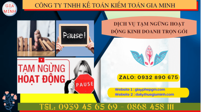 Thủ tục tạm ngừng hoạt động kinh doanh công ty tại TT Huế