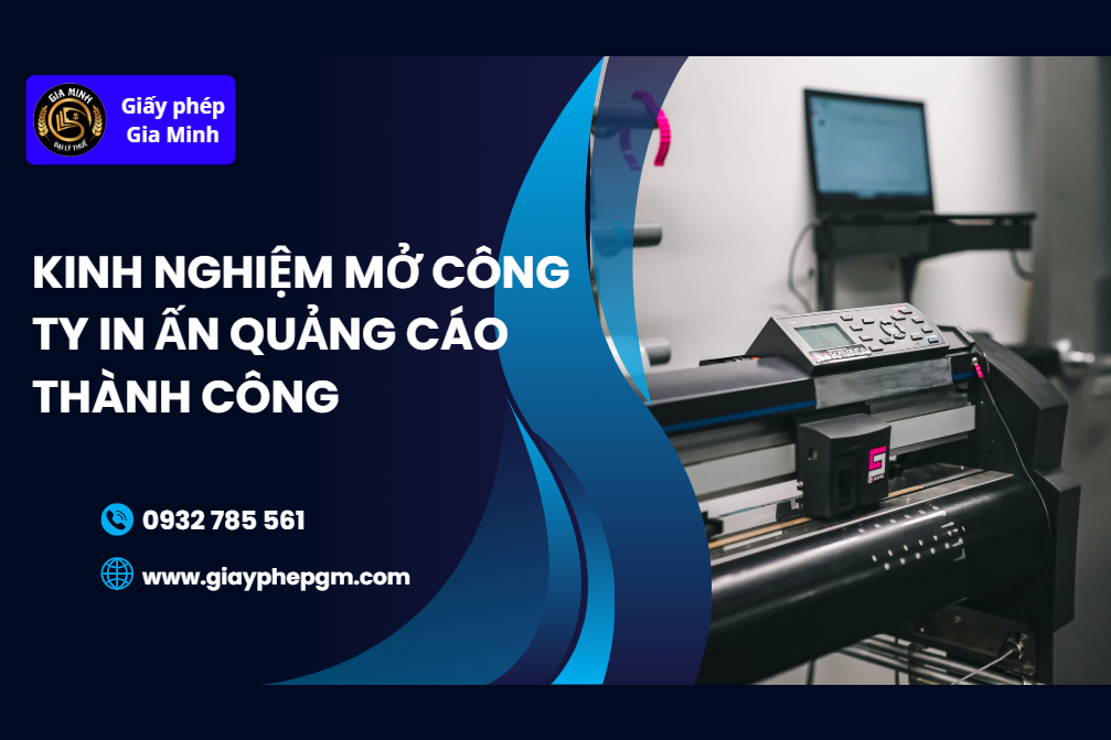 Quy trình mở công ty in ấn