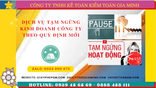 Dịch vụ tạm ngừng kinh doanh công ty tại tp đà nẵng theo quy định mới 14 Thủ tục tạm ngừng hoạt động doanh nghiệp tại TP Đà Nẵng