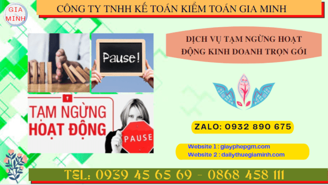 Thủ tục tạm ngừng hoạt động kinh doanh công ty tại Hải Dương