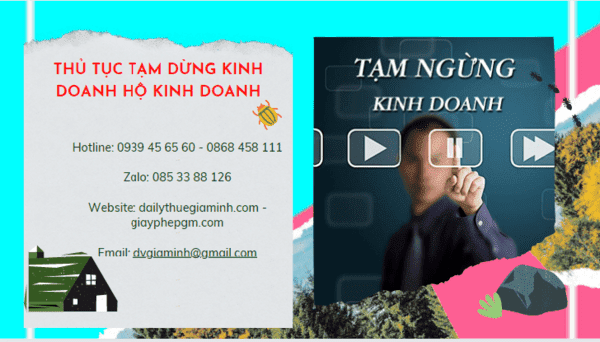 Thủ tục tạm dừng kinh doanh hộ kinh doanh tại Bình Thuận 4 Thủ tục tạm dừng kinh doanh hộ cá thể 2022 tại Bình Thuận