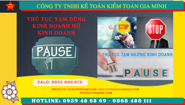 Thủ tục tạm dừng kinh doanh hộ kinh doanh tại Quảng Bình 6 Tạm dừng kinh doanh hộ kinh doanh theo quy định tại Quảng Bình