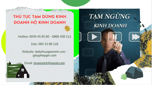 Thủ tục tạm dừng kinh doanh hộ kinh doanh tại Phú Yên 4 Thủ tục tạm dừng kinh doanh hộ cá thể 2022 tại Phú Yên