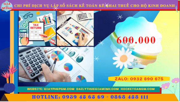 Bảng giá dịch vụ kê khai thuế hộ kinh doanh tại Phú Quốc