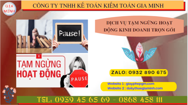 Thủ tục tạm ngừng hoạt động kinh doanh công ty tại Bắc Cạn