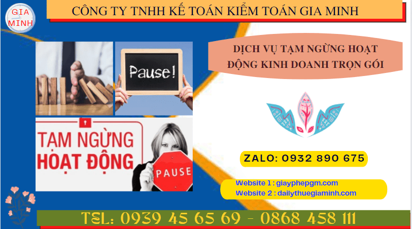 Thủ tục tạm ngừng hoạt động kinh doanh công ty tại Cao Bằng
