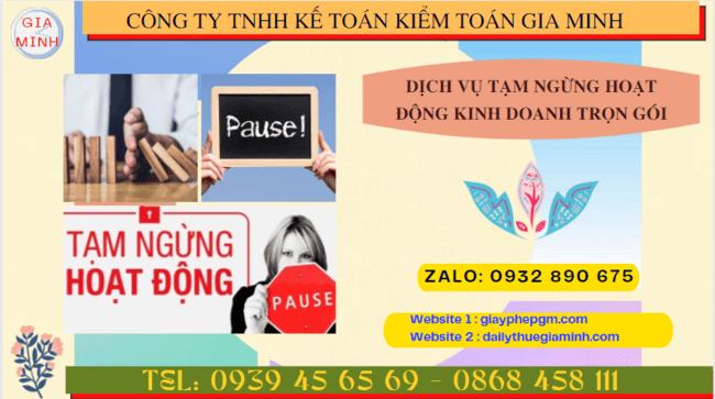 Thủ tục tạm ngừng hoạt động kinh doanh công ty tại Phú Quốc