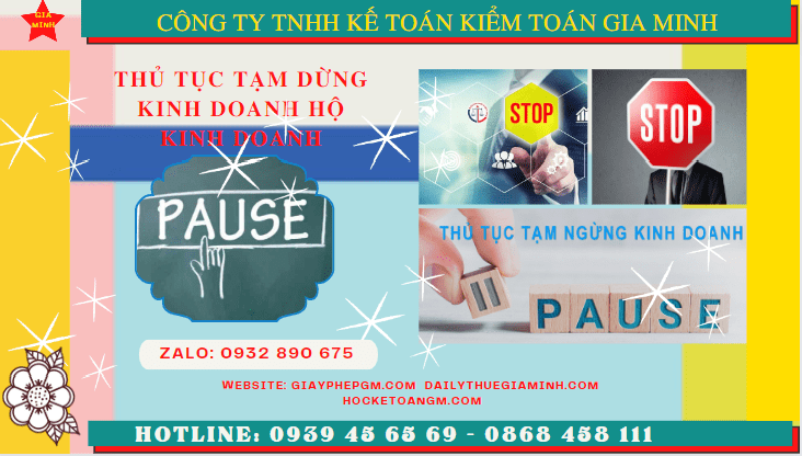 Tạm dừng kinh doanh hộ kinh doanh theo quy định tại Yên Bái
