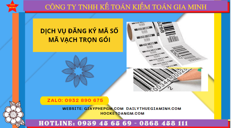 DỊCH VỤ ĐĂNG KÝ MÃ SỐ MÃ VẠCH TRỌN GÓI TẠI NAM ĐỊNH 4 Dịch vụ đăng ký mã vạch trọn gói tại Nam Định