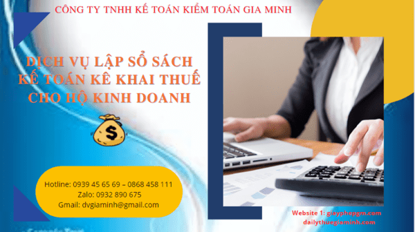 Dịch vụ lập sổ sách kế toán kê khai thuế cho hộ kinh doanh tại Vĩnh Phúc – Trọn gói, chính xác và nhanh chóng 6 Dịch vụ lập sổ sách kế toán cho hộ kinh doanh tại Vĩnh Phúc